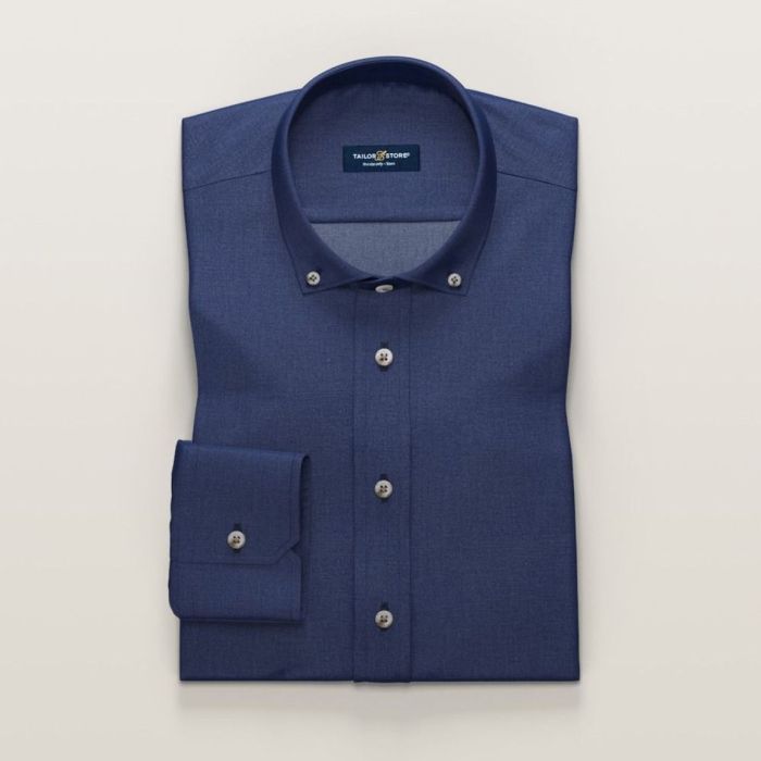 Dark blue dress shirt mens