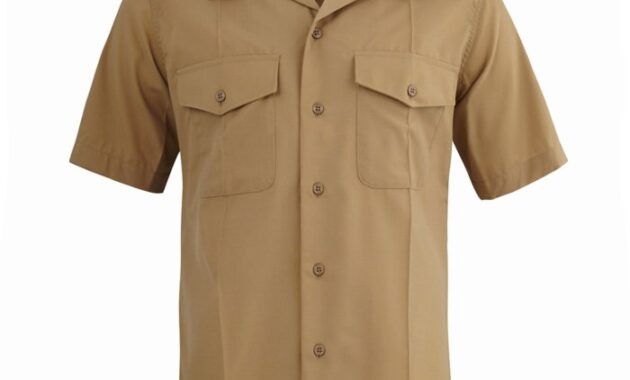 Khaki Dress Shirt Mens The Perfect Blend of Style and Comfort