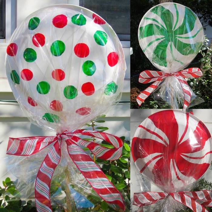 How to make lollipop christmas decoration