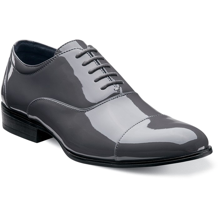 Mens grey casual dress shoes