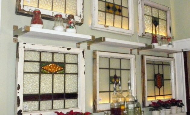 How to Decorate with Old Stained Glass Windows