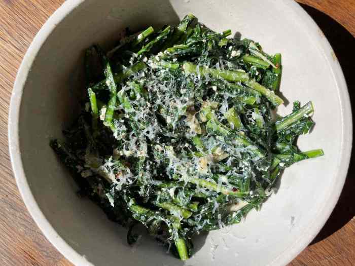 How to cook dandelion greens indian style