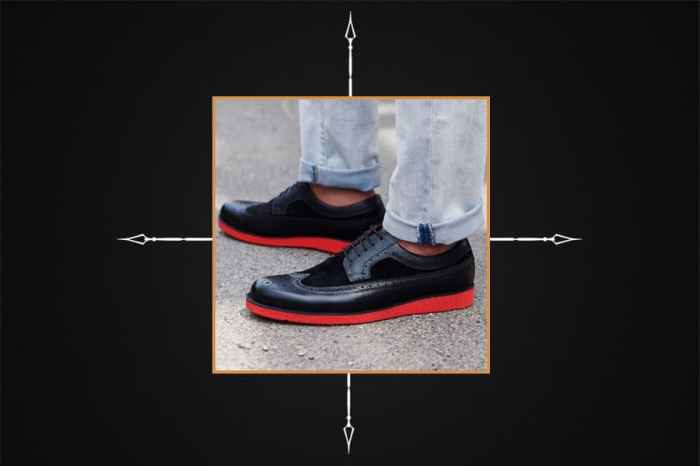 Mens dress shoes red soles