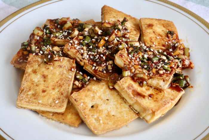 How to cook frid tofu korean style