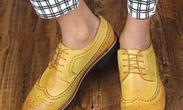 Yellow Dress Shoes Mens Elevate Your Style with These Must-Have Shoes