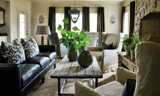 How to decorate living room with black furniture – British urban street style