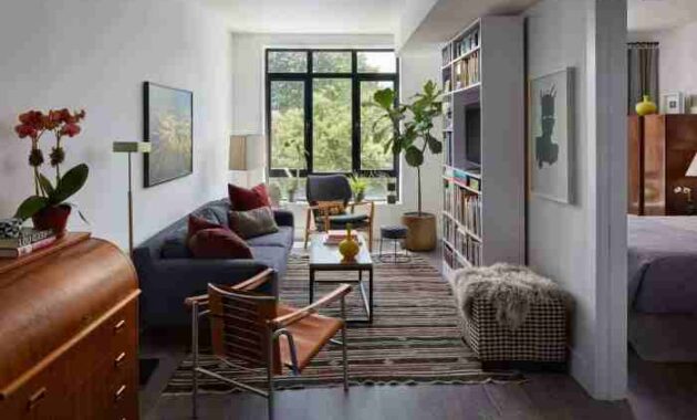 How to decorate small narrow living room effectively