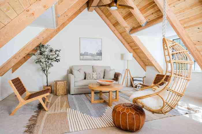 How to decorate your attic room